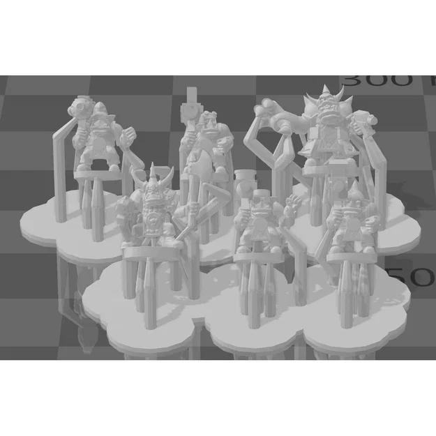 Retro Epic Mobs – Bộ Space Orc Retro tỉ lệ Epic - Image 8