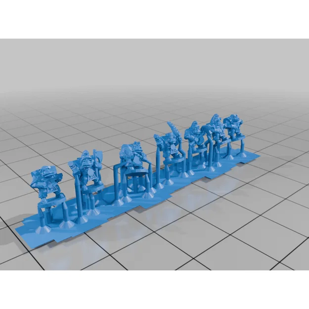 Retro Epic Mobs – Bộ Space Orc Retro tỉ lệ Epic - Image 11