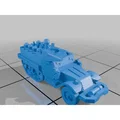 Mô hình xe bọc thép Halftrack chở quân tỷ lệ 6mm cho Wargame - Thumbnail 10