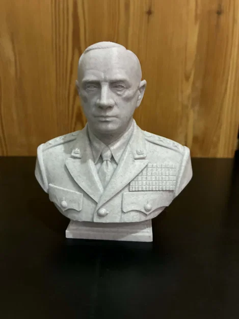 General George Smith Patton Jr. - Bust - Image 2