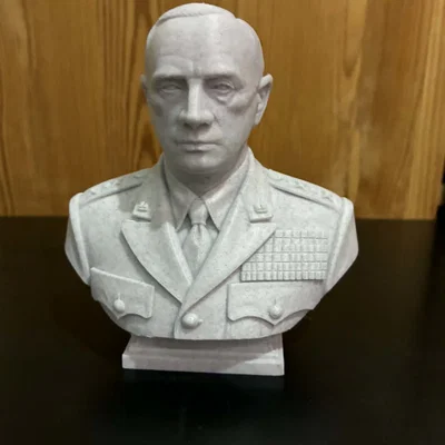 General George Smith Patton Jr. - Bust