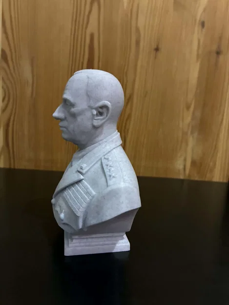 General George Smith Patton Jr. - Bust - Image 5