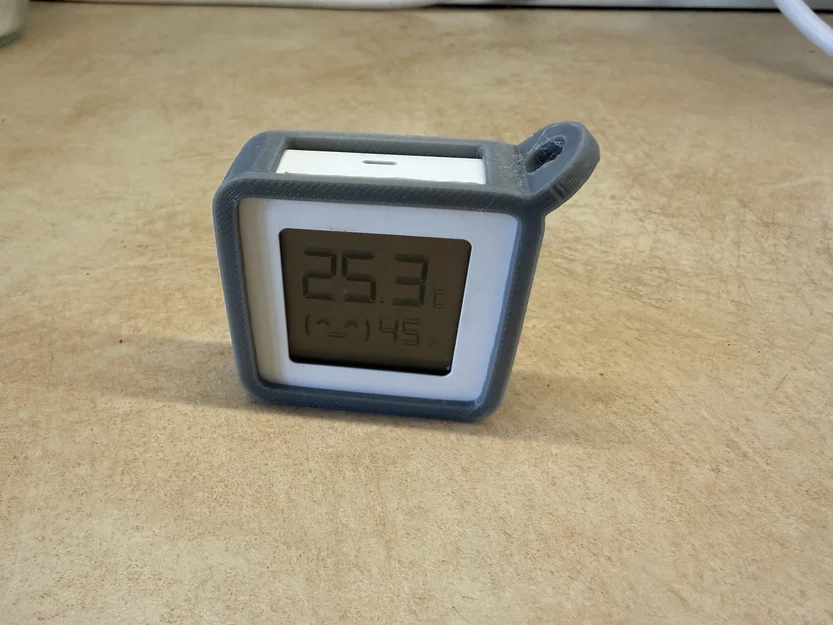 Giá treo 3D cho nhiệt ẩm kế mini 43x43mm (TPU) - Image 2