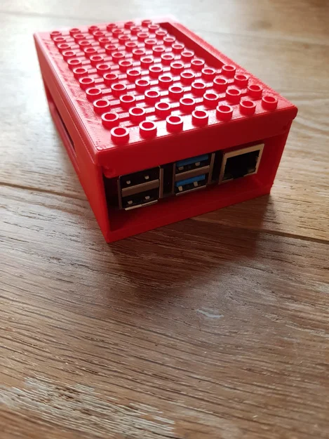 Vỏ Case Raspberry Pi 2/3/4/5 Tương Thích LEGO, Không Cần Ốc Vít - Image 4