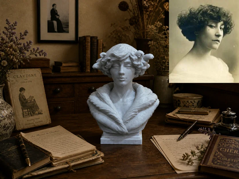 Sidonie Gabrielle Colette – Buste - Image 1