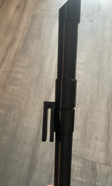 Kẹp/giá gài thắt lưng cho Tin Whistle (Tin whistle belt clip / holder) - Image 2