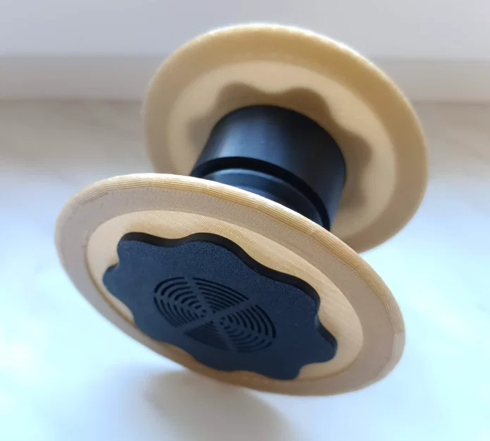 Bộ giảm chấn cuộn nhựa 3D kiêm hộp chứa hạt hút ẩm Silica - Image 1