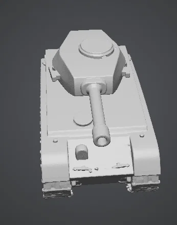 Mô hình xe tăng chiến đấu Carro Armato in 3D cực ngầu - Image 2
