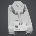 Mô hình xe tăng chiến đấu Carro Armato in 3D cực ngầu - Thumbnail 2
