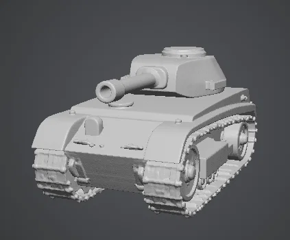 Mô hình xe tăng chiến đấu Carro Armato in 3D cực ngầu - Image 3