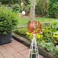 Chong chóng có giá đỡ cho cây (Pinwheel with plant support) - Thumbnail 3