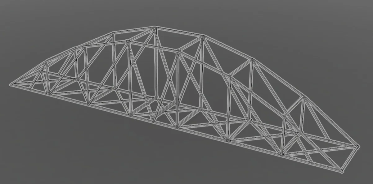 Mô hình cấu trúc cầu thép Puente chi tiết cho kiến trúc sư - Image 1