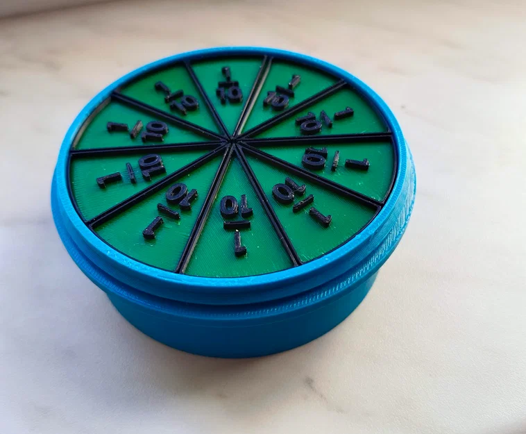 Bộ Đĩa Phân Số và Hộp (Fraction Discs and Box) - Image 2