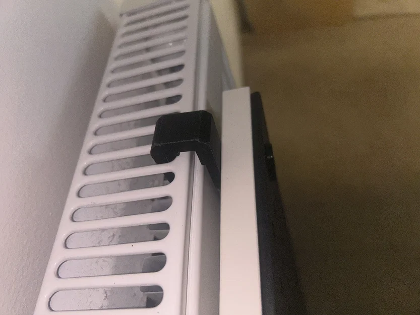 Móc Treo Radiator Có Lỗ Bắt Vít (Radiator Hook with Screw Holes) - Image 1