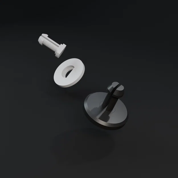 Chốt gài 5mm (Peg Connector) cho mô hình in 3D tiện dụng - Image 1