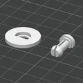 Chốt gài 5mm (Peg Connector) cho mô hình in 3D tiện dụng - Thumbnail 3