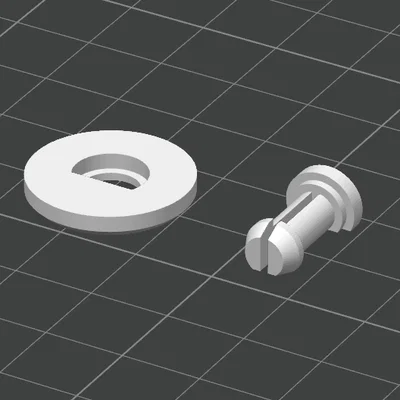 Chốt gài 5mm (Peg Connector) cho mô hình in 3D tiện dụng