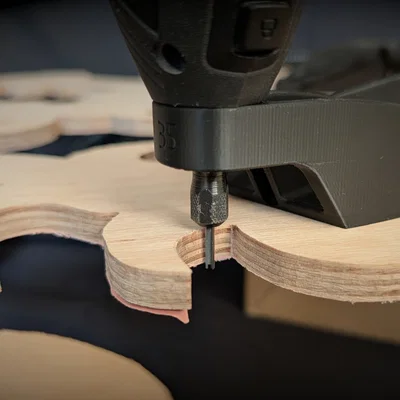 Dụng cụ Freehand Edge Router Tool (tạo cạnh 90° cho Dremel)