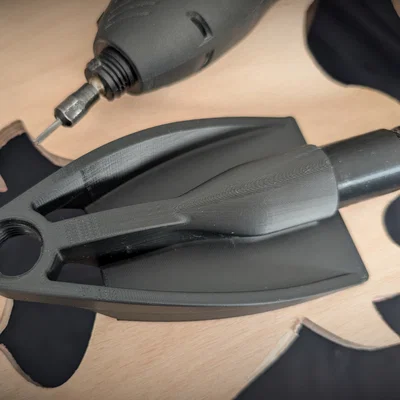 Dụng cụ Freehand Edge Router Tool (tạo cạnh 90° cho Dremel)