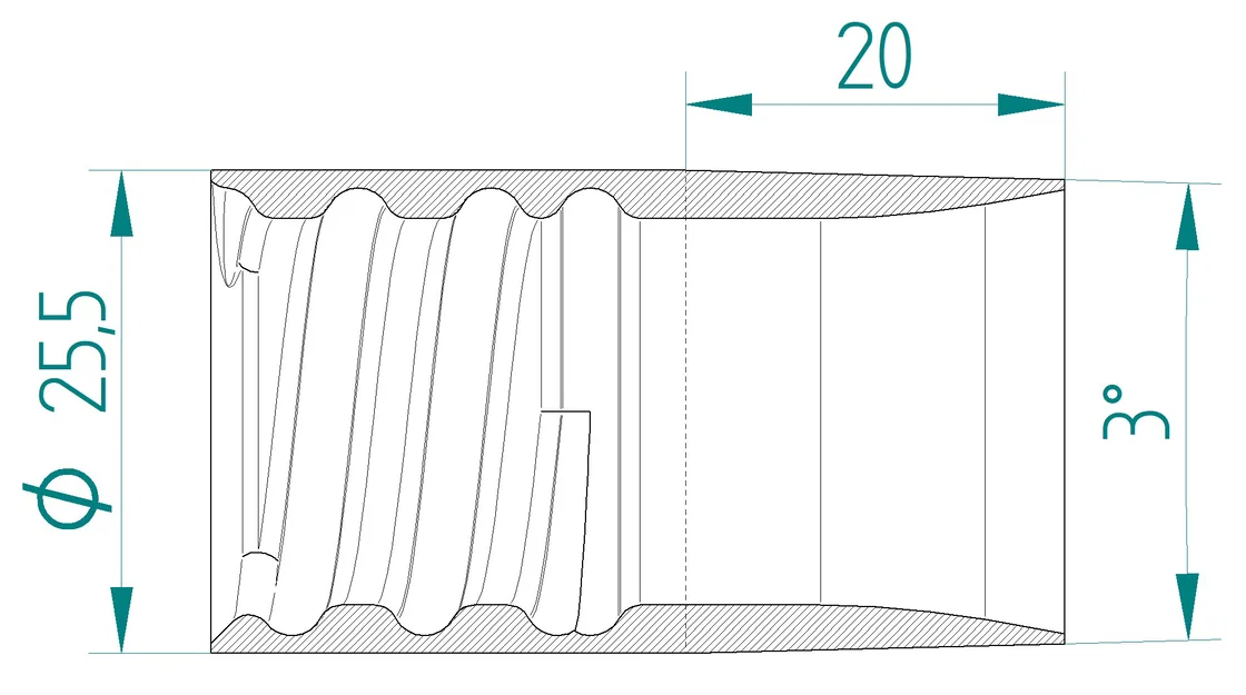 Dụng cụ Freehand Edge Router Tool (tạo cạnh 90° cho Dremel) - Image 7