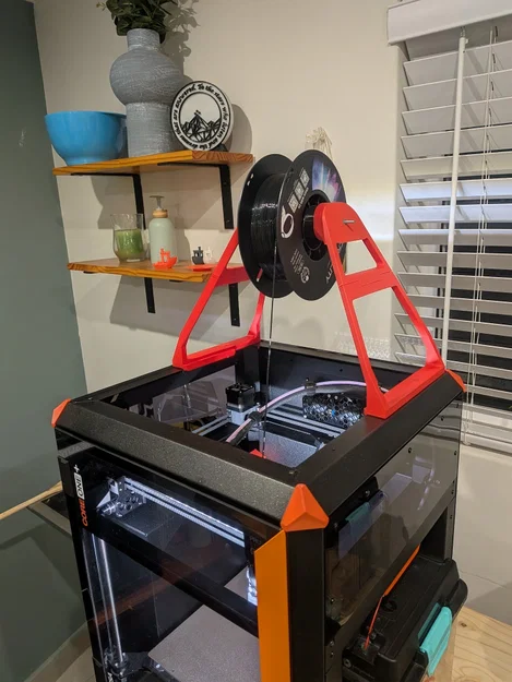 Bracket giữ cuộn filament cấp từ trên cho Core One (Top Fed Filament Spool Holder) - Image 1