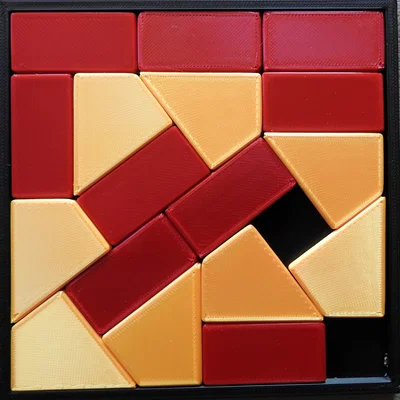 Kites And Bricks – Puzzle lát ghép (tessellation) dùng kite & brick