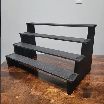 Kệ trưng bày 4 tầng đa năng (4 tier shelf) - Mẫu in 3D tiện ích