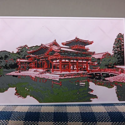 Chùa Byodo-in (Byodo-in Temple) HueForge