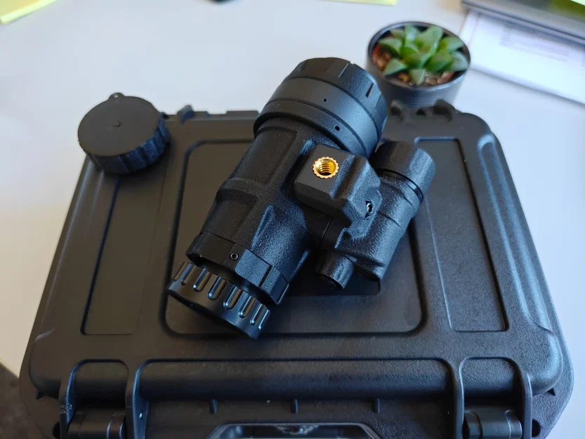 PVS Yorkshire-14 MX10160 gen2+ analog nightvision – mẫu in 3D - Image 1