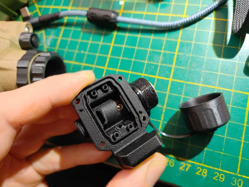 PVS Yorkshire-14 MX10160 gen2+ analog nightvision – mẫu in 3D - Image 10