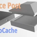 Geocache Cột Hàng Rào / Ngăn Ẩn (Fence Post Geocache / Hidden Compartment) - Thumbnail 1