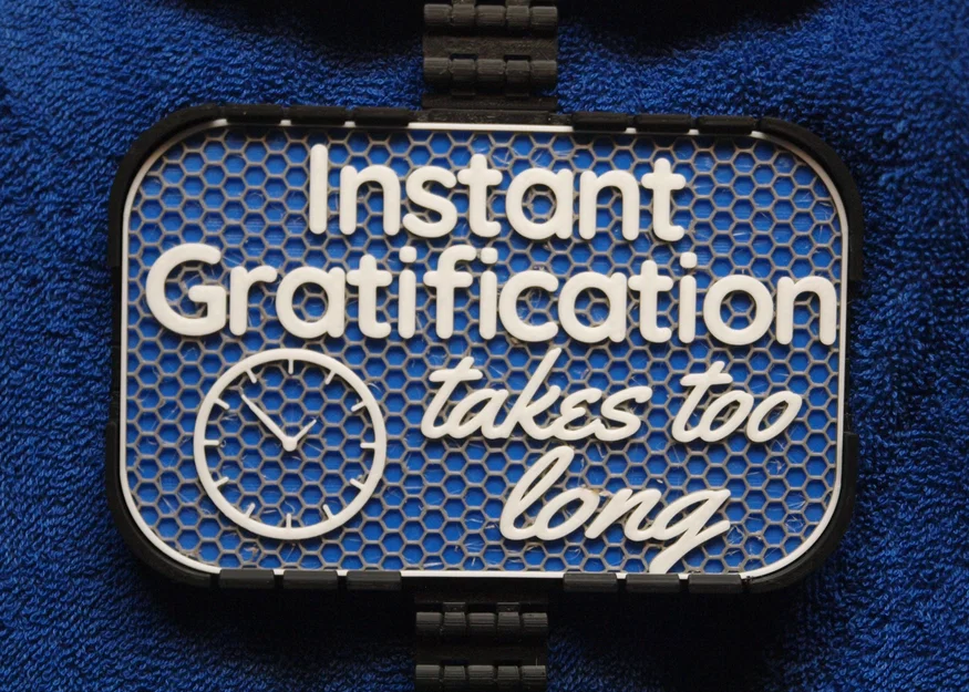 Bảng hiệu “Instant Gratification sign” - Image 1