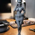 Mô hình nữ cảnh sát quyến rũ (Sexy Policewoman) - File STL 3D - Thumbnail 1