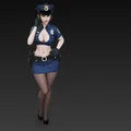 Mô hình nữ cảnh sát quyến rũ (Sexy Policewoman) - File STL 3D - Thumbnail 2