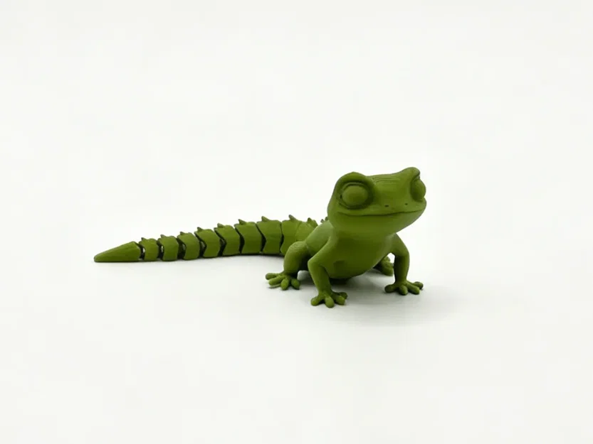 Mô hình thằn lằn cử động 3D đáng yêu (Articulated Lizard) - Image 1