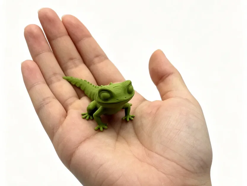 Mô hình thằn lằn cử động 3D đáng yêu (Articulated Lizard) - Image 2