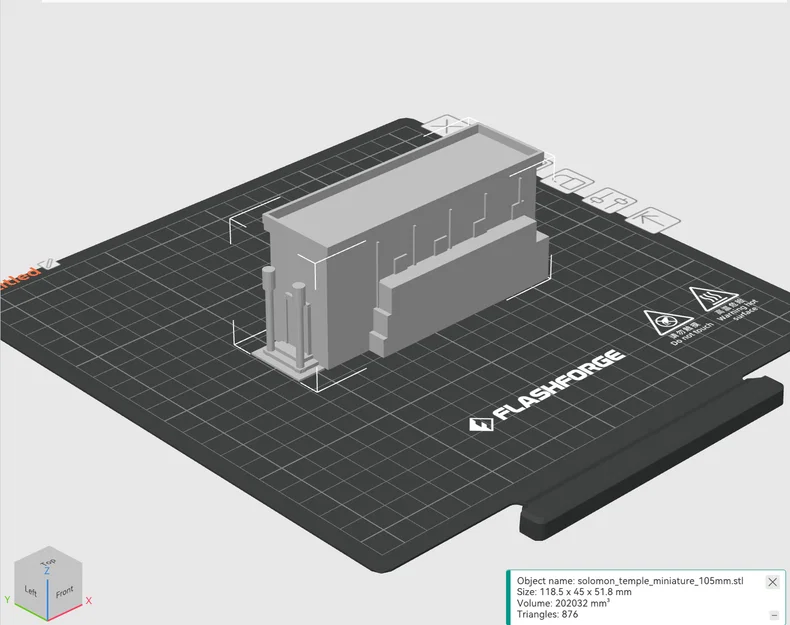 Mô hình thu nhỏ Đền thờ Solomon in 3D độc đáo - Image 1