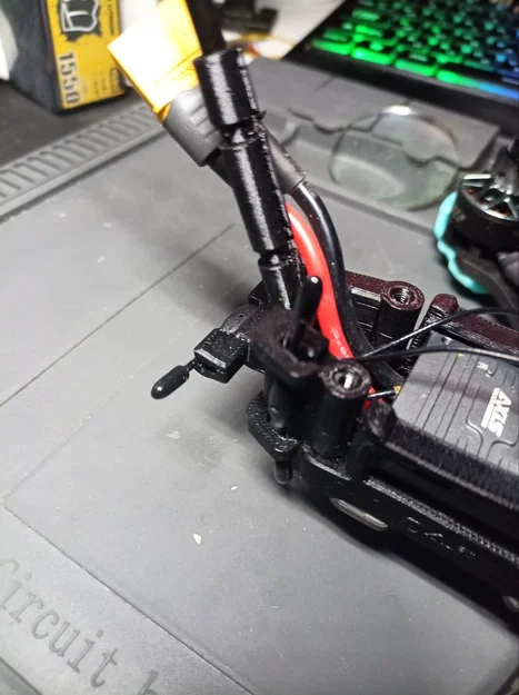 Ngàm anten GEPRC Mark 5 - DJI O4 Lite (Foxeer 15cm) & Dual ELRS - Image 3