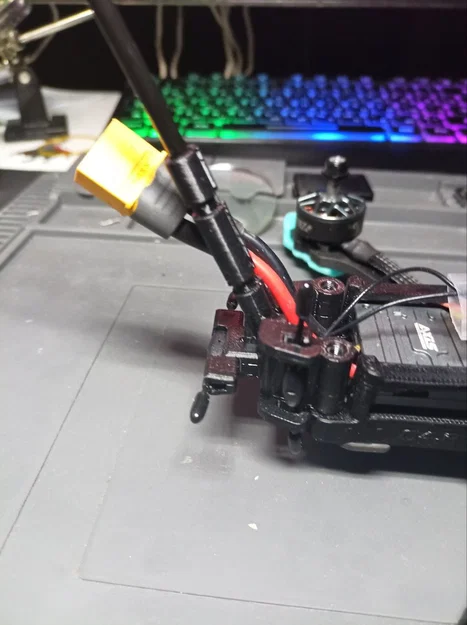 Ngàm anten GEPRC Mark 5 - DJI O4 Lite (Foxeer 15cm) & Dual ELRS - Image 5