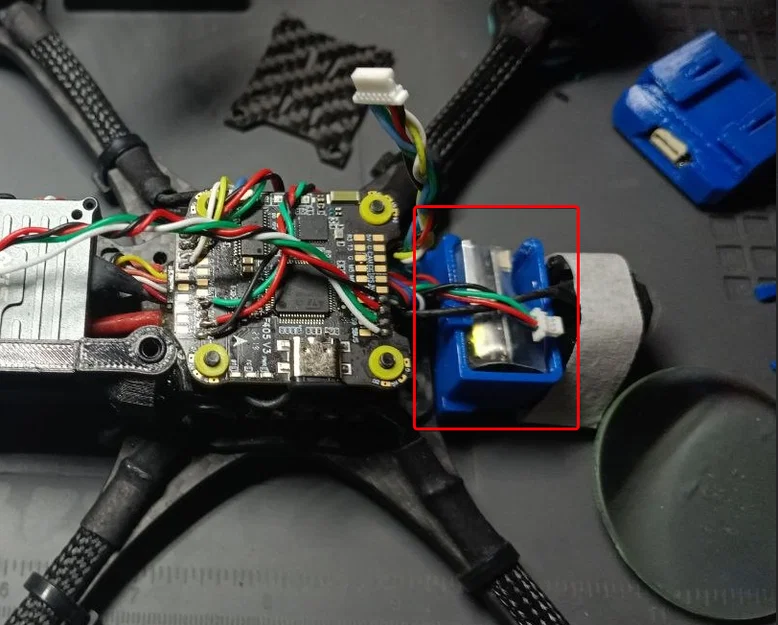 GEPRC/PHISITAL Mark 5 — Giá đỡ buzzer gắn trong khung (JHE42B) - Image 10