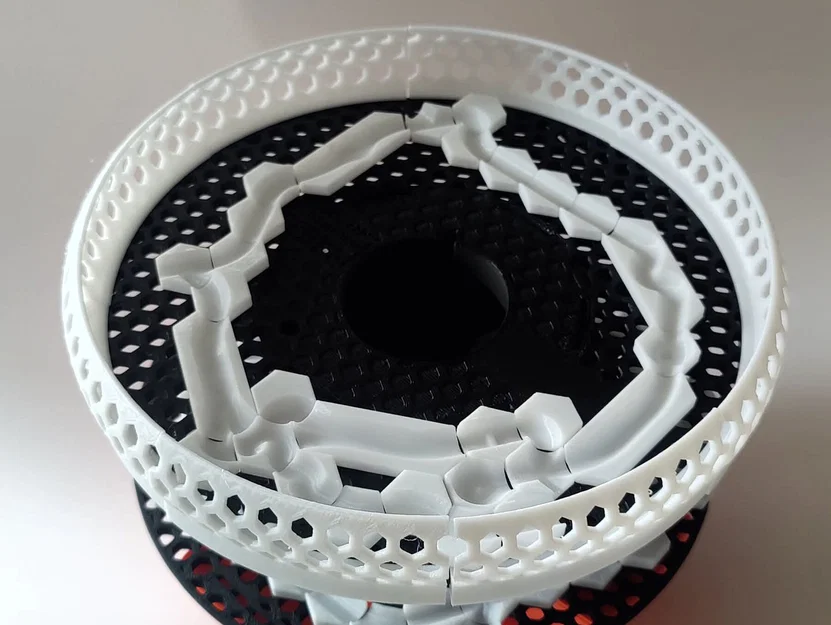 Prusament Spool Modular Marble Maze Fence Add-on – Hàng rào chặn bi - Image 1