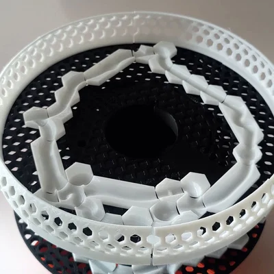 Prusament Spool Modular Marble Maze Fence Add-on – Hàng rào chặn bi