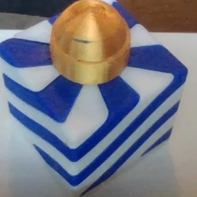 Mô hình đồ chơi giải trí Epstein Temple Spiral Fidget in 3D