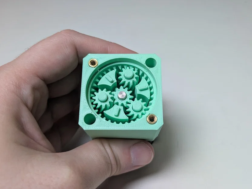 Hộp số xếp tầng (Stackable) cho Nema 17 – Gearbox 4:1 mỗi stage - Image 1
