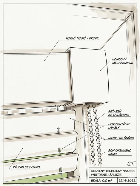Nắp bịt thay thế cho mành sáo ngang (trái + phải) / Replacement End Caps for Venetian Blinds - Image 1