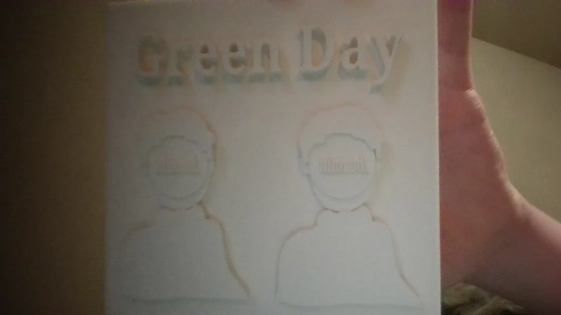Mô hình trang trí 3D bìa album Nimrod của Green Day cực đẹp - Image 1