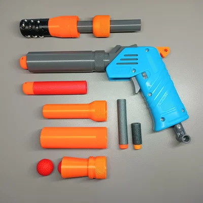 Mod đổi nòng nhanh Easy Barrel Quick Swap / MEGA / SCAR / BCAR cho Dart Zone Max Solo