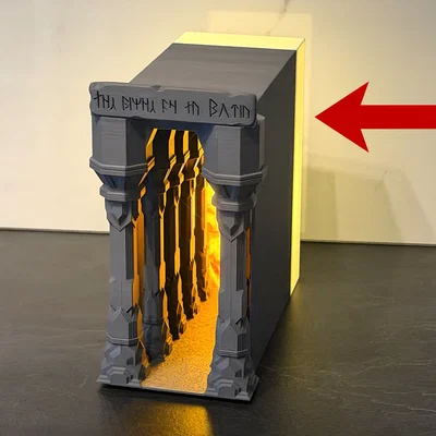 Bambu LED Kit 001 Light Box cho Moria Book Nook