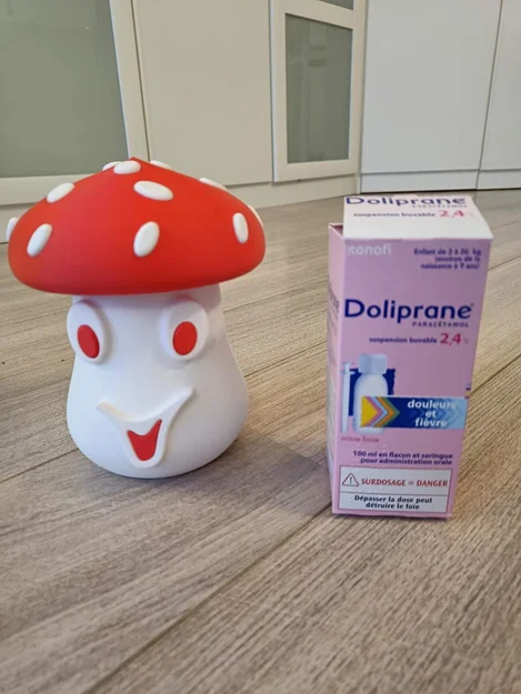 Doli'Champ – Hộp organizer cho chai Doliprane 100ml & ống tiêm định liều - Image 4