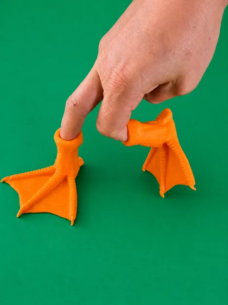 Chân Vịt Đeo Ngón Tay (Duck Feet Finger Fidget) - Image 1